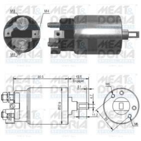 Magnetschalter, Anlasser 46098 ISUZU von MEAT & DORIA