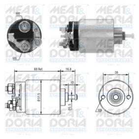 Magnetschalter, Anlasser 46104 FORD C-MAX von MEAT & DORIA