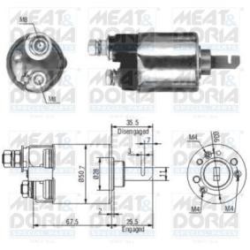 Acquista Elettromagnete motorino avviamento da MEAT & DORIA 46112 a buon mercato per soli 75,86 €