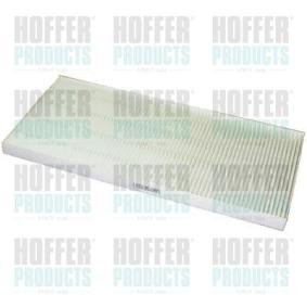 Achetez des Filtre d'habitacle HOFFER 17097 à prix pour 6,08 €