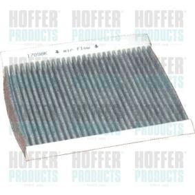 Achetez des Filtre d'habitacle HOFFER 17098K à prix pour 11,03 €