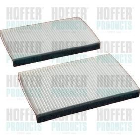 Køb Pollenfilter af HOFFER 17464-X2 til den lave pris 127,06 DKK