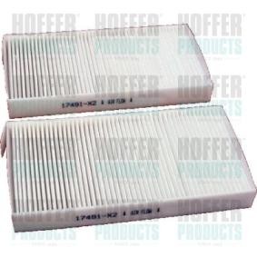 Køb Pollenfilter af HOFFER 17491-X2 til den lave pris 105,19 DKK