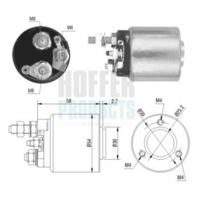 Osta HOFFER Startin solenoidi netistä Corsavan Mk II (C) (X01)-mallille edulliseen hintaan