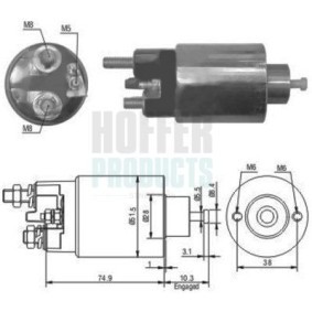 Compre Solenoide de arranque de HOFFER online para Outlander II SUV (CW_W) a precios moderados