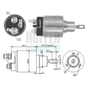 Acquista Elettromagnete motorino avviamento da HOFFER 6646060 a buon mercato per soli 32,22 €