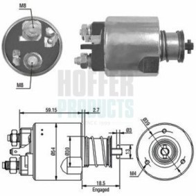 Køb Magnetafbryder, starter af HOFFER 6646087 til den lave pris 259,91 DKK