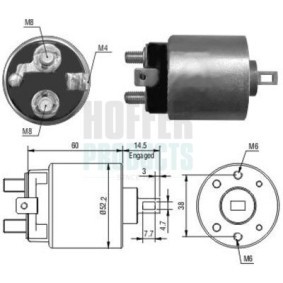 Compre Solenoide de arranque de HOFFER online para Astra Mk III (F) Familiar (T92) a precios moderados