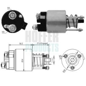 Magnetschalter, Anlasser 6646102