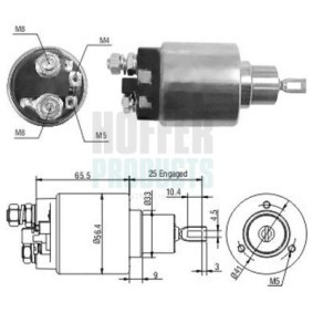 Acquista Elettromagnete motorino avviamento da HOFFER 6646107 a buon mercato per soli 36,82 €
