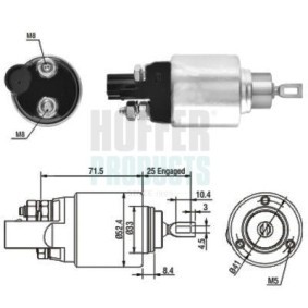 Acquista Elettromagnete motorino avviamento da HOFFER 6646132 a buon mercato per soli 38,30 €