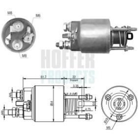 Acquista Elettromagnete motorino avviamento da HOFFER 6646152 a buon mercato per soli 34,28 €