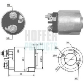 Magnetschalter, Anlasser von HOFFER