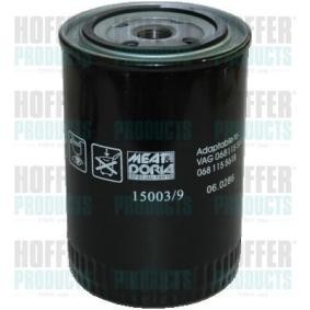 Køb Oliefilter af HOFFER 15003/9 til den lave pris 56,61 DKK