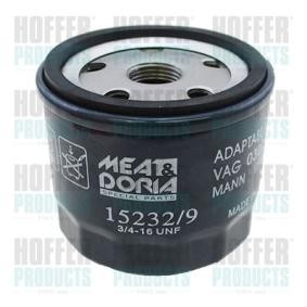 Achetez des Filtre à huile HOFFER 15232/9 à prix pour 5,25 €