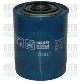 Achetez des Filtre à huile HOFFER 15321/3 à prix pour 10,54 €