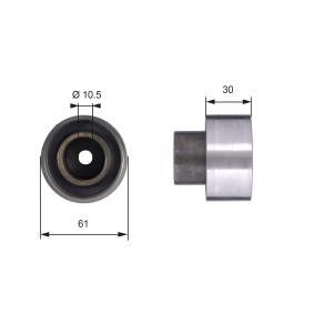 Achetez des Poulie renvoi / transmission, courroie de distribution GATES T42053 à prix pour 27,95 €