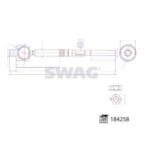 Kjøp Luftfilter av SWAG 74 93 4400 til den lave prisen 133,05 NOK