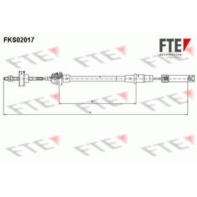Köp Kopplingsvajer av FTE FKS02017 till det låga priset 180,94 kr