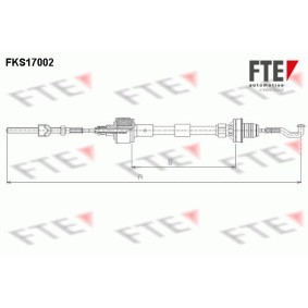 Acquista Cavo frizione da FTE online per Combo Mk I (B) Van (S93) a prezzi moderati