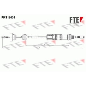 Acquista Cavo frizione da FTE FKS18034 a buon mercato per soli 35,85 €