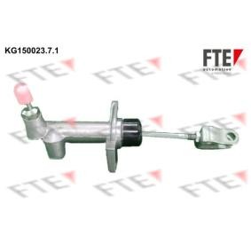 Comprar Cilindro maestro, embrague de FTE KG150023.7.1 a bajo precio de 32,58 €