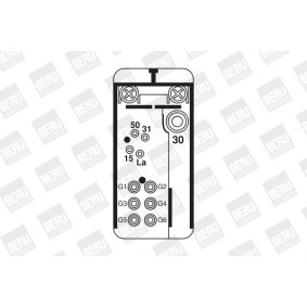 Achetez des Kit de réparation, distributeur d'allumage BERU DVK049 à prix pour 16,82 €
