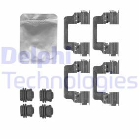 Acquista Kit accessori, pastiglia freno da DELPHI LX0591 a buon mercato per soli 15,50 €