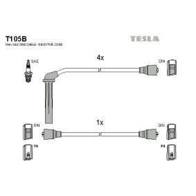 Compre Jogo de cabos de ignição da TESLA T105B a um preço baixo por 37,12 €