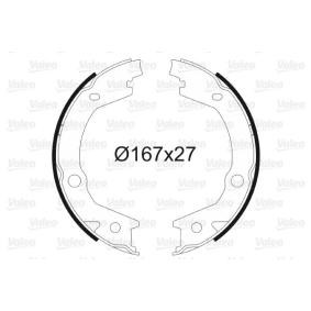 Comprar Zapata de freno de mano de VALEO 564162 a bajo precio de 31,56 €