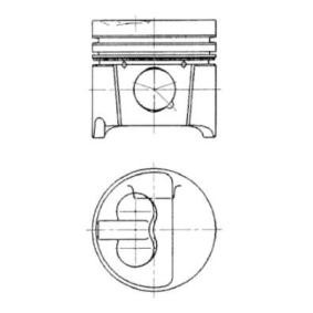Achetez des Piston KOLBENSCHMIDT 94786710 à prix pour 79,53 €