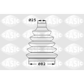 Acquista Kit cuffia, semiasse da SASIC 1906050 a buon mercato per soli 12,37 €