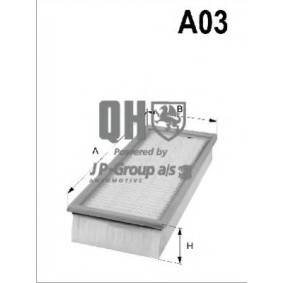 Luftfilter von JP GROUP für V8 (441, 442, 4C2, 4C8) günstig online kaufen