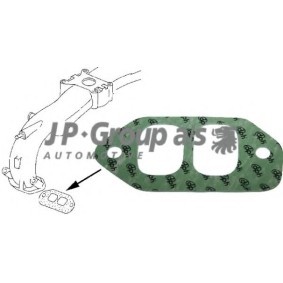 Dichtung, Ansaugkrümmergehäuse von JP GROUP 1119606700
