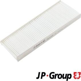 Compre Filtro, ar do habitáculo da JP GROUP 1128101400 a um preço baixo por 9,98 €