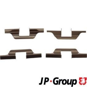 Compre Kit de acessórios, pastilhas de travão da JP GROUP 1163650610 a um preço baixo por 2,56 €