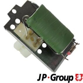 Gebläsewiderstand 1196850100 AUDI CABRIOLET von JP GROUP