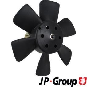 Osta JP GROUP Jäähdyttimen tuuletin netistä Caddy I Pick-up (14)-mallille edulliseen hintaan