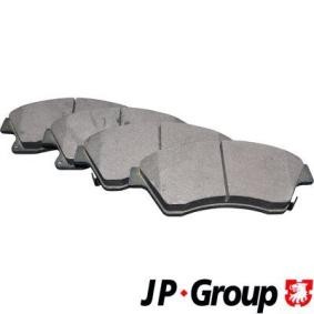 Compre Pastilhas de travão da JP GROUP 1263602510 a um preço baixo por 35,60 €