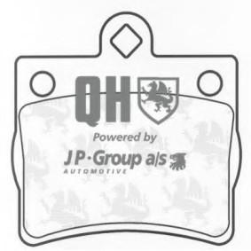 Compre Pastilhas de travão da JP GROUP 1363700519 a um preço baixo por 16,08 €