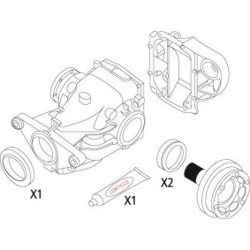Köp Packningssats, differential av CORTECO 19535940 till det låga priset 360,50 kr