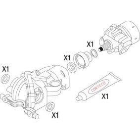 Köp Packningssats, differential av CORTECO 19535955 till det låga priset 369,26 kr
