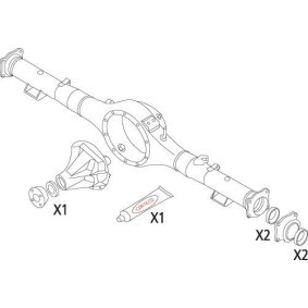 Dichtungssatz, Differential 19536183