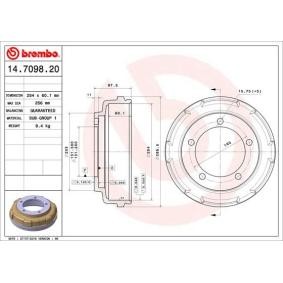 Bremstrommel von BREMBO