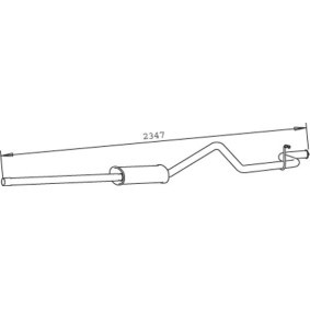 Endschalldämpfer 32318 von DINEX günstig für 231,06 € online kaufen