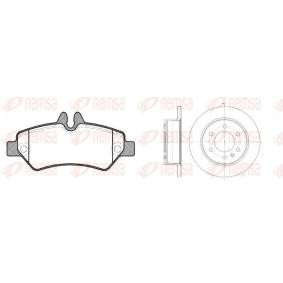 Comprar Kit de discos de freno y pastillas de REMSA 81246.00 a bajo precio de 236,24 €