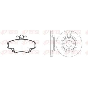 Comprar Kit de discos de freno y pastillas de REMSA 8141.06 a bajo precio de 93,25 €