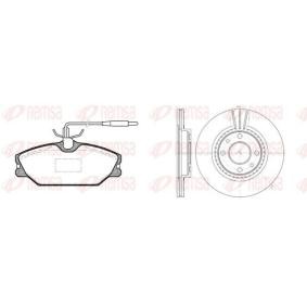 Comprar Kit de discos de freno y pastillas de REMSA 8208.00 a bajo precio de 120,08 €