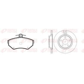 Comprar Kit de discos de freno y pastillas de REMSA 8631.02 a bajo precio de 178,17 €