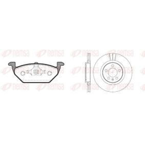 Comprar Kit de discos de freno y pastillas de REMSA 8633.00 a bajo precio de 73,87 €